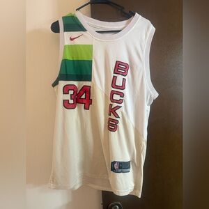 Nike Giannis Milwaukee Bucks Jersey